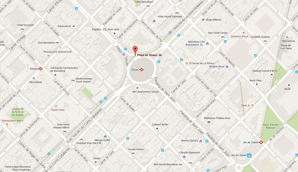 Click&Flat Luxury Tetuan Apartman Barcelona Kültér fotó